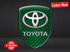 Toyota Badge Silicone Auto Pro Max Durevoli Chic Design
